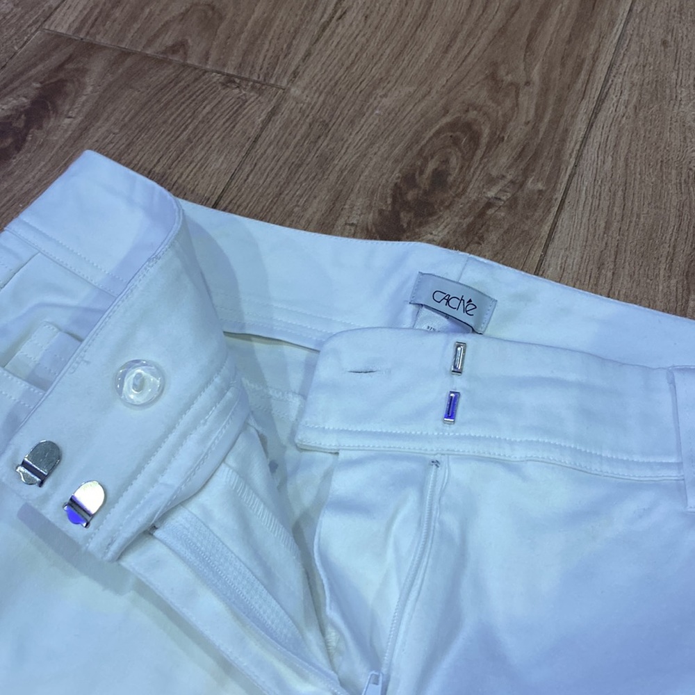 Euc Classy Cache White Pants - image 3